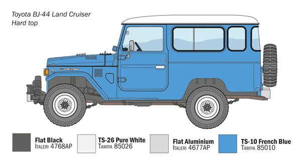 Italeri 1/24 Toyota BJ44 Land Cruiser IT3630