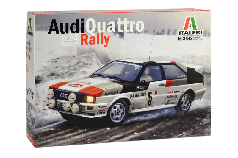 Italeri 1/24 Scale Audi Quattro Rally Car IT3642