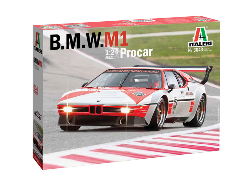 Italeri 1/24 B.M.W. M1 Procar Niki Lauda IT3643