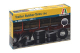 Italeri 1/24 TRAILER RUBBER TYRES 3890