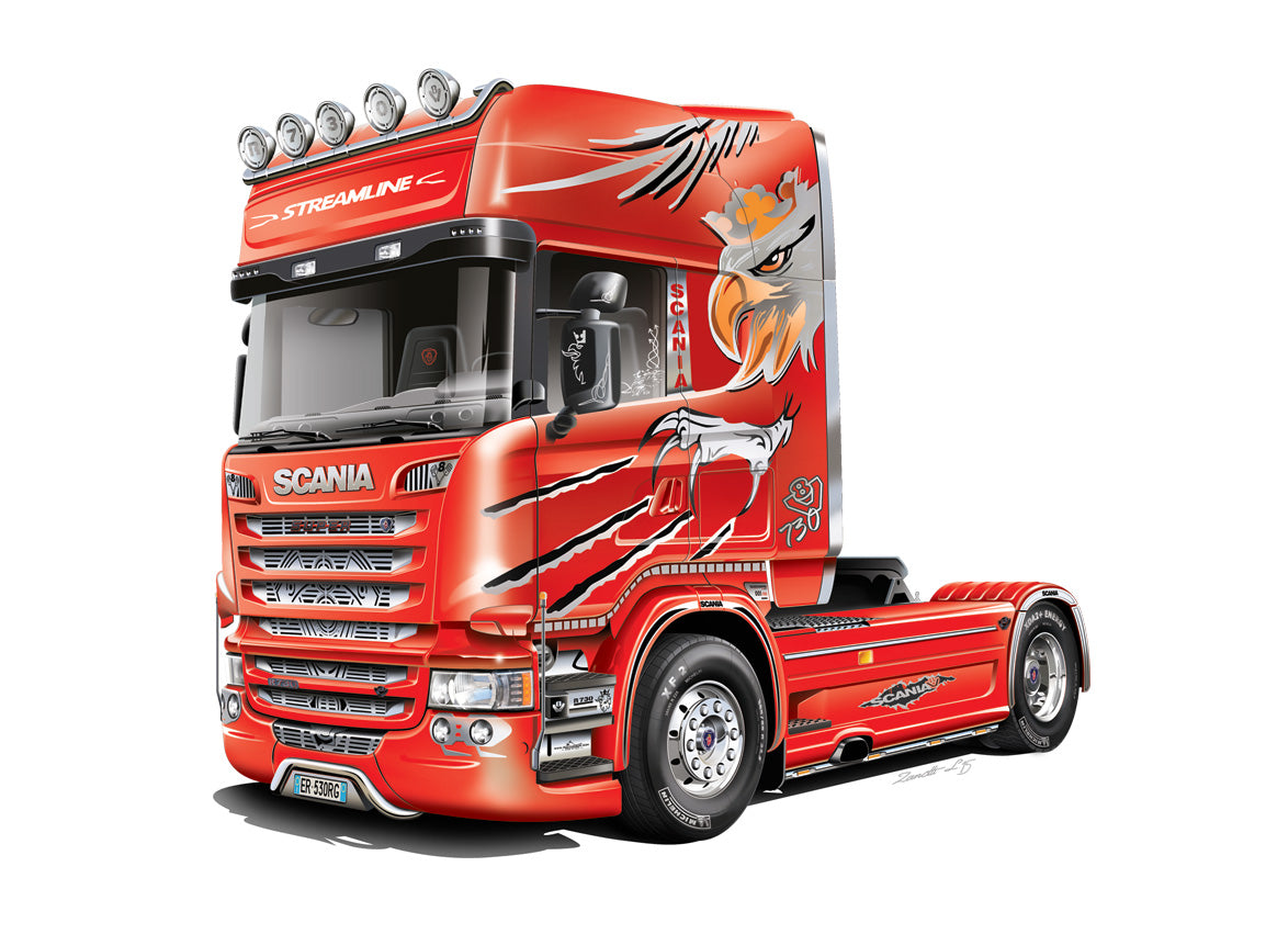 Italeri 1/24 SCANIA R730 STREAMLINE 4X2 3906