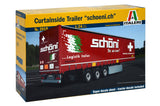 Italeri 1/24 CURTAINSIDE TRAILER Schoeni.ch 3918