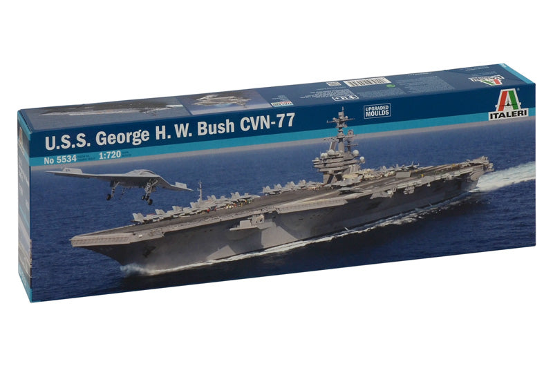 Italeri 1/720 USS GEORGE H W BUSH CVN 77 5534