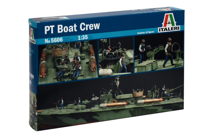 Italeri 1/35 ELCO 80 PT BOAT CREW PREM 5606