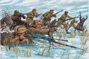 Italeri 1/72 USSR INF WINTER WWII 6069