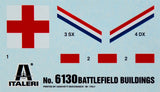 Italeri 1/72 BATTLEFIELD BUILDINGS 6130