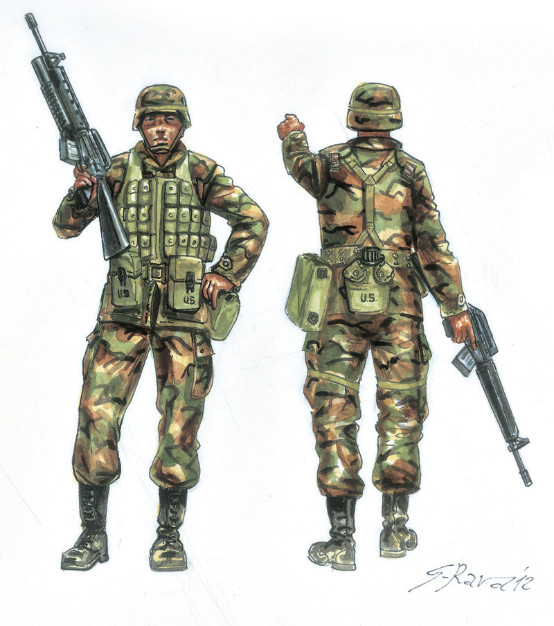 Italeri 1/72 US INFANTRY 90S 6168