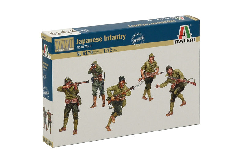 Italeri 1/72 WW2 JAPANASE INFANTRY 6170