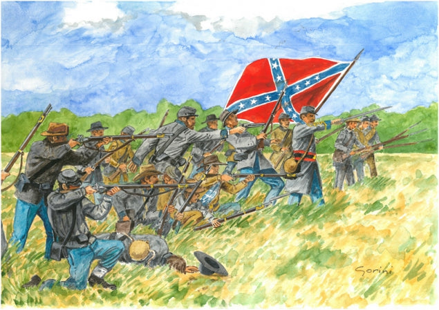 Italeri 1/72 CONFEDERATE INF(AMER CIVIL WAR) 6178