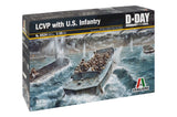 Italeri 1/35 LCVP WITH US INFANTRY D DAY 6524