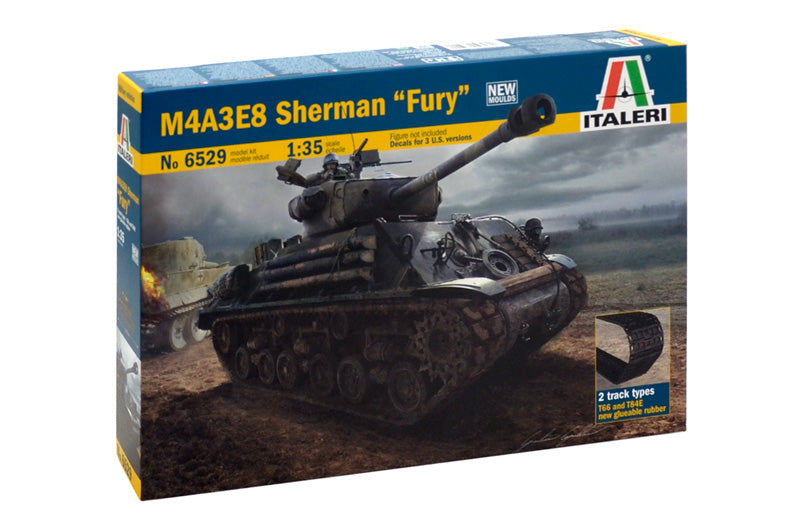 Italeri 1/35 M4A3E8 SHERMAN FURY IT6529