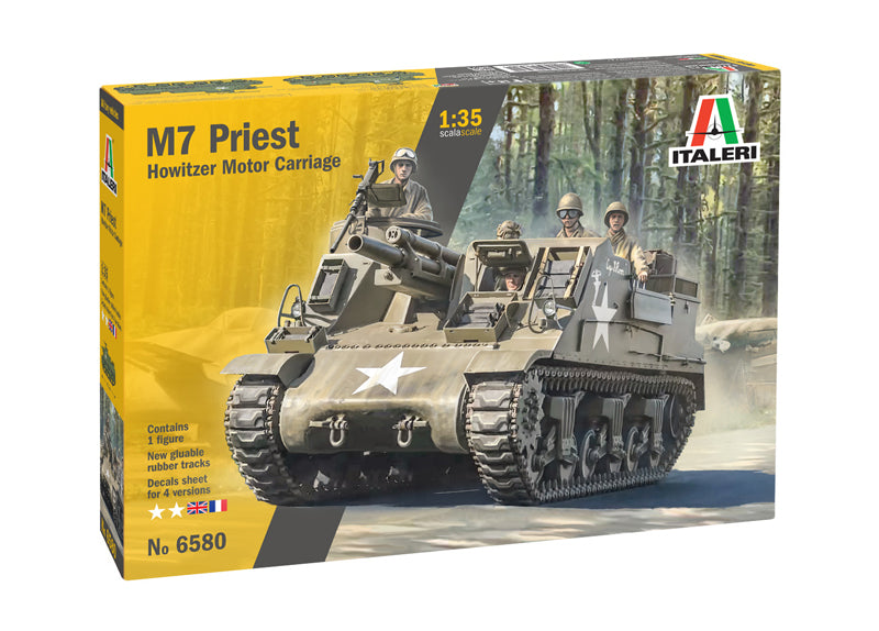 Italeri 1/35 M7 Priest Howitzer Motor Carriage IT6580