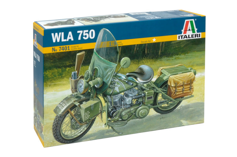 Italeri 1/9 WLA750 US Motorcycle 7401