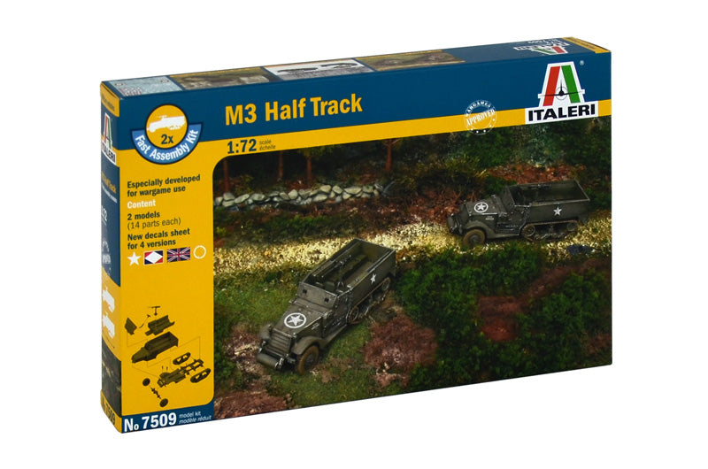 Italeri 1/72 M 3A1 HALF TRUCK 7509