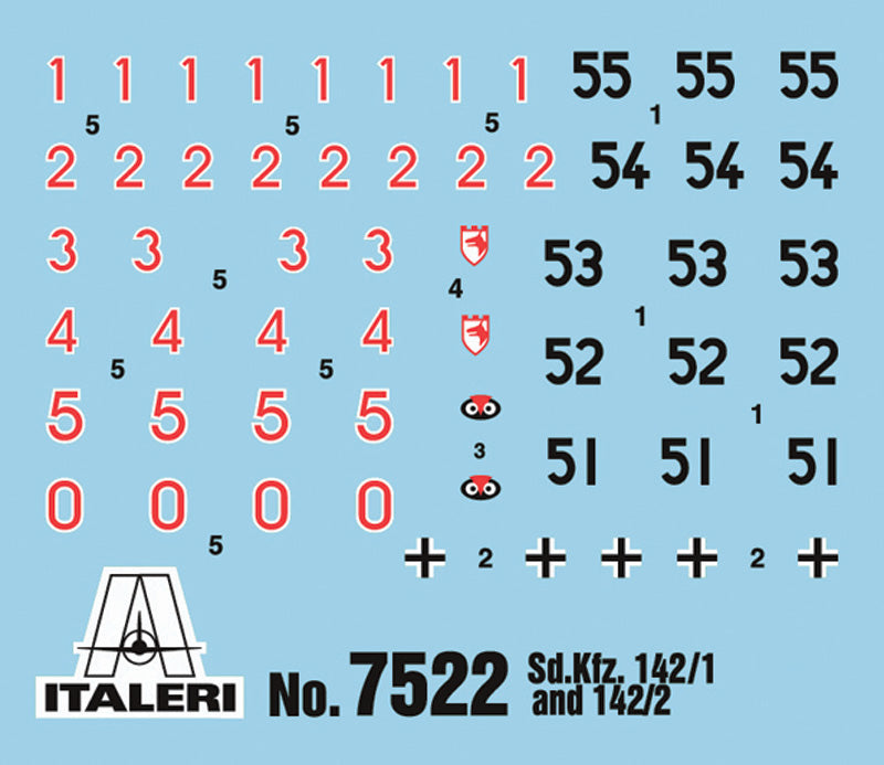 Italeri 1/72 Sd.Kfz. 142/1 STURMGESSCHUETZ 7522