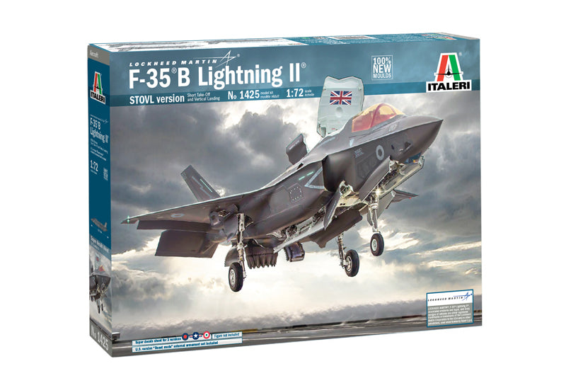 Italeri 1/72 F-35B Lightning II Fighter Kit STVOL Version IT1425