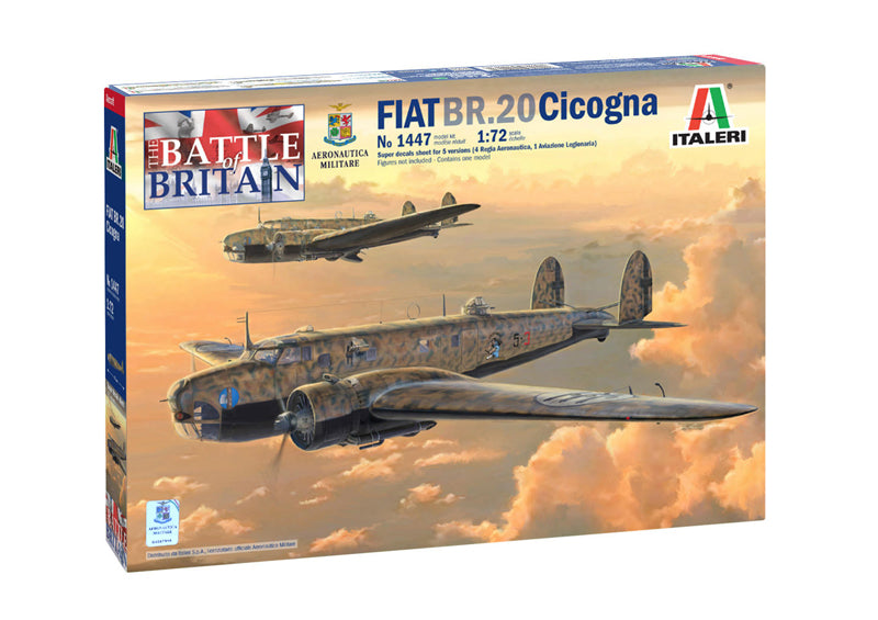 Italeri 1/72 FIAT BR.20 Cicogna IT1447