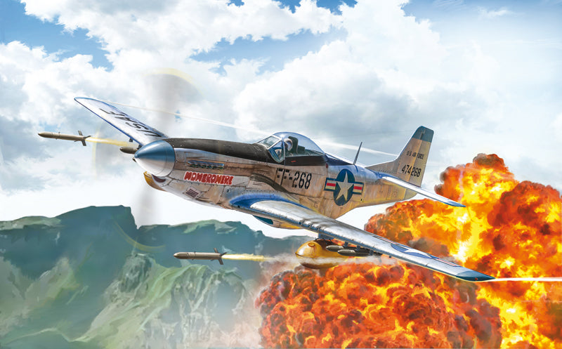 Italeri 1/72 North American F-51D Mustang Korean War IT1452