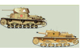 Italeri 1/56 CARRO ARMATO M13/40 E M14/41 E 15768