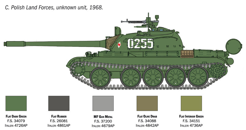 Italeri 1/72 T-55A MBT IT7081