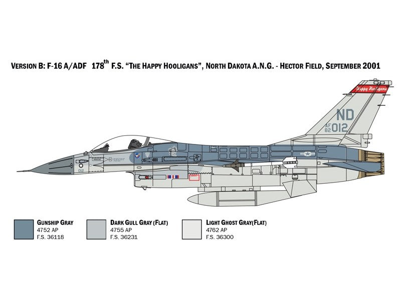 Italeri 1/48 Lockheed Martin F-16 A Fighting Falcon 2786