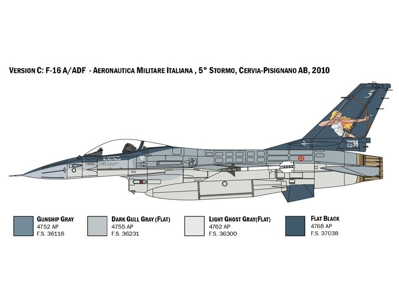 Italeri 1/48 Lockheed Martin F-16 A Fighting Falcon 2786