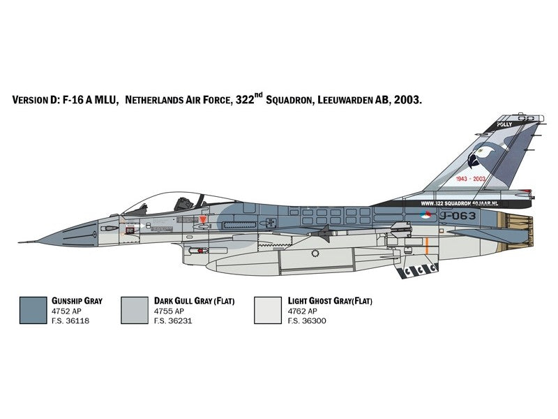 Italeri 1/48 Lockheed Martin F-16 A Fighting Falcon 2786