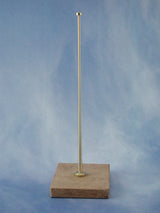 Radio Active Vertical Flagstaff Complete (Brass)