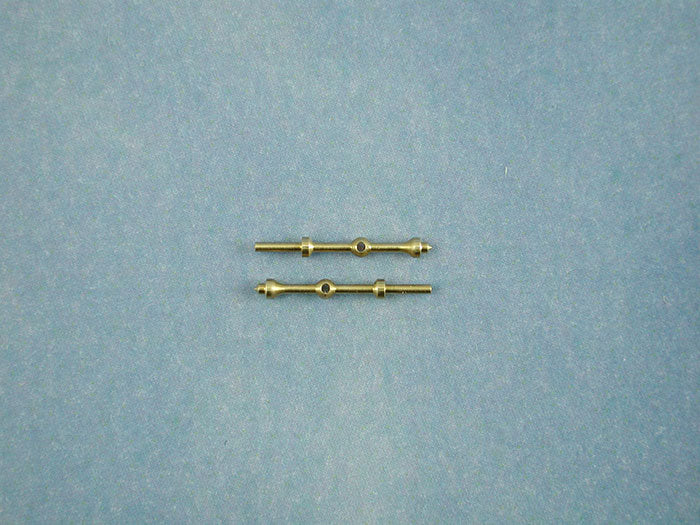 0 Hole Capping Stanchion Brass 10mm (pk10)