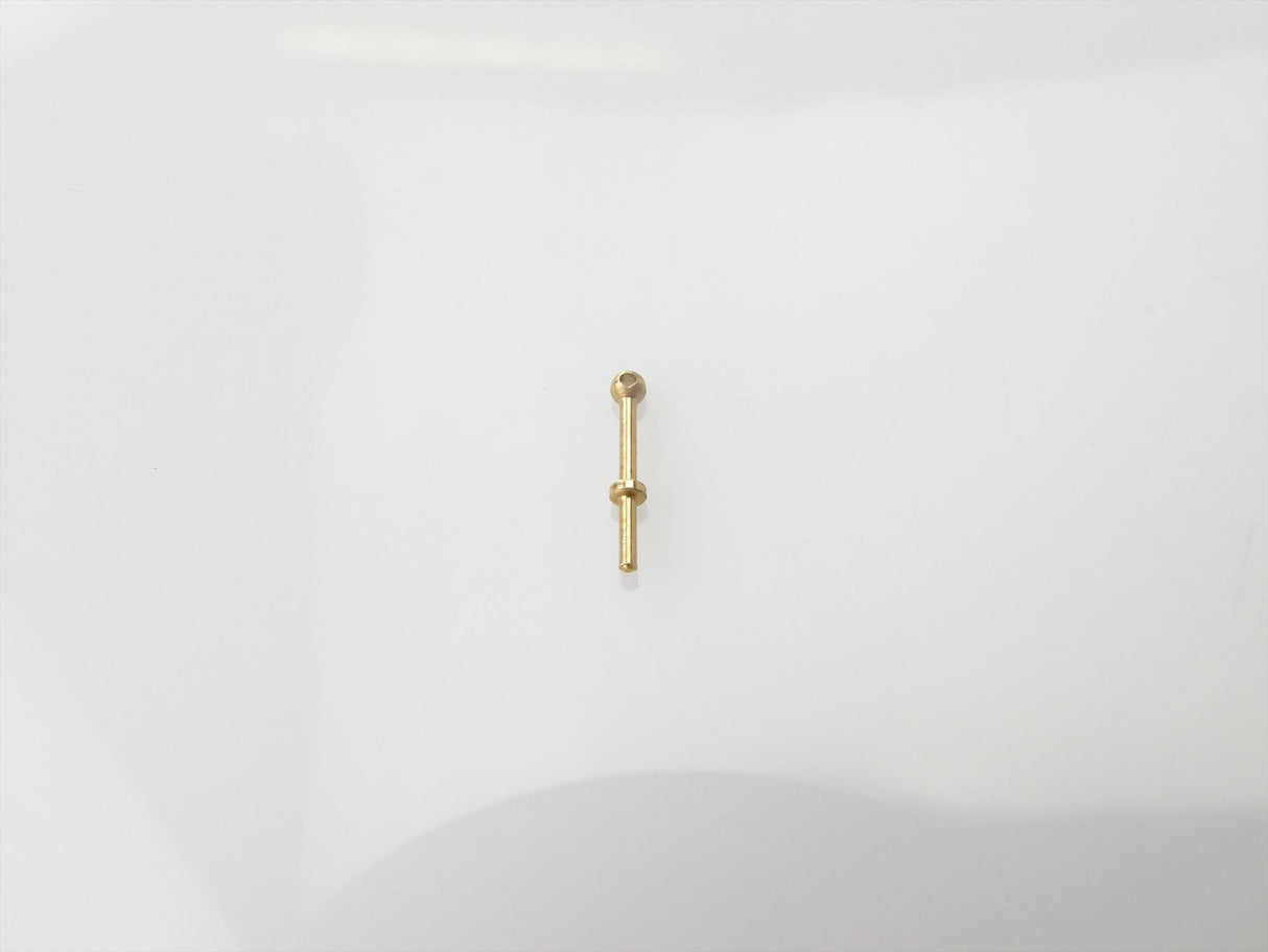 1 Hole Stanchion Brass 6mm