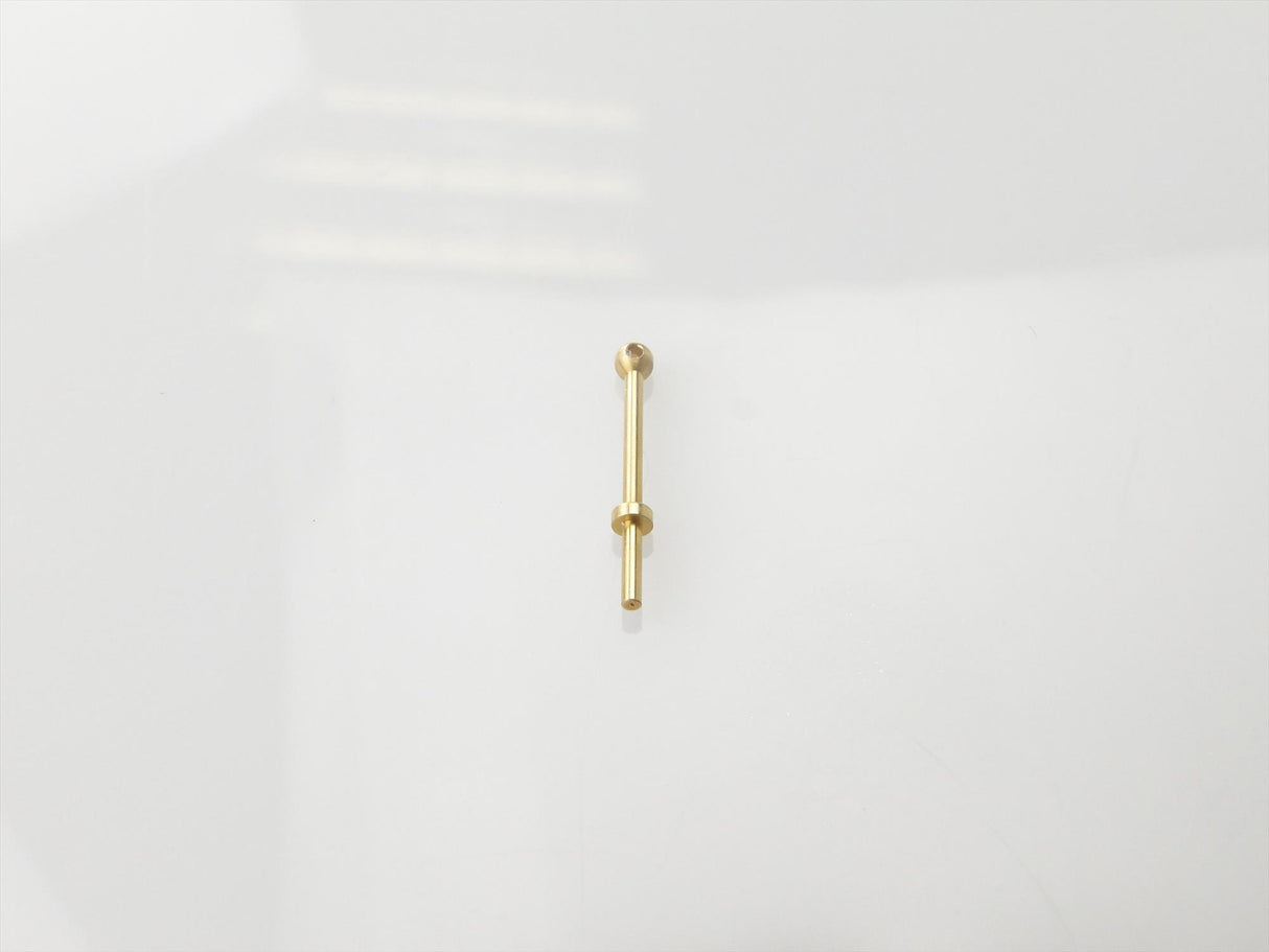 1 Hole Stanchion Brass 10mm