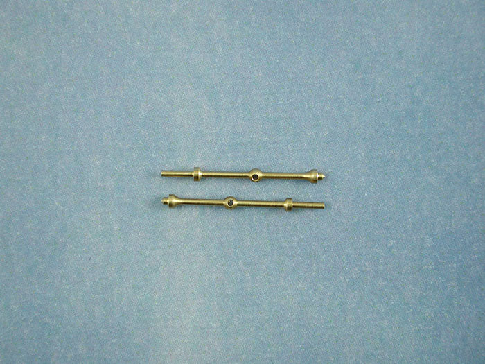 1 Hole Capping Stanchion Brass 15mm (pk10)