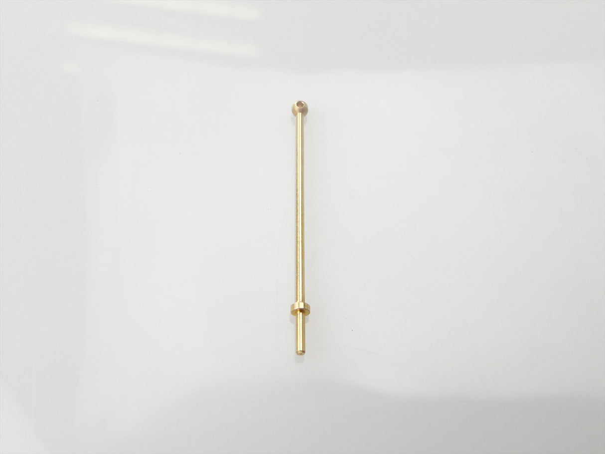 1 Hole Stanchion Brass 25mm