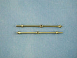 1 Hole Capping Stanchion Brass 30mm (pk10)