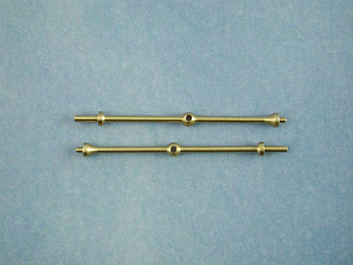 1 Hole Capping Stanchion Brass 30mm (pk10)