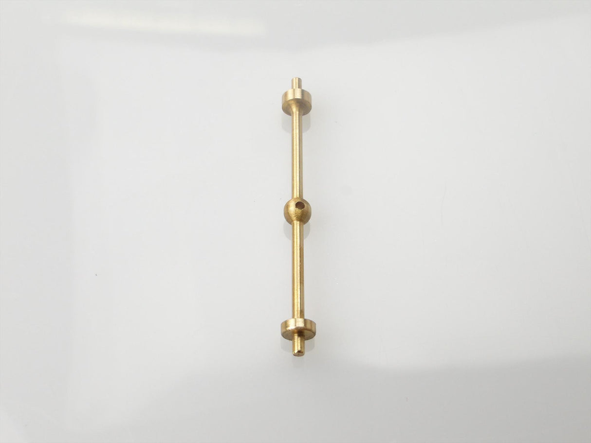 1 Hole Capping Rail Stanchion Brass 32mm