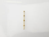 3 Hole Stanchion Brass 20mm