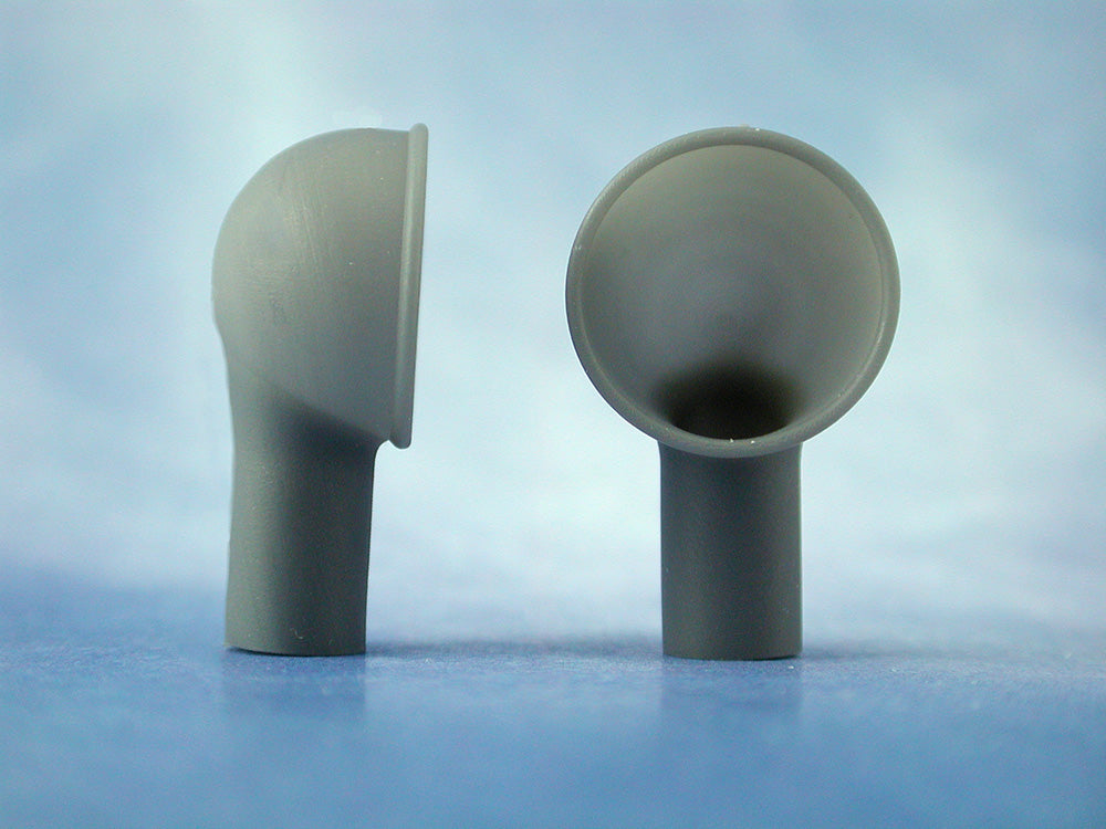 BR34 Cowl Ventilators (Resin)  7mm dia H28mm on long stem