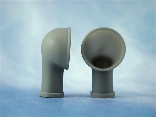 Cowl Ventilators (Resin) 19.5mm dia H32mm