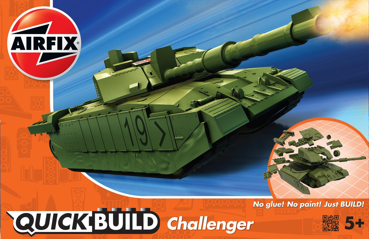 Airfix QUICK BUILD Challenger Tank J6022