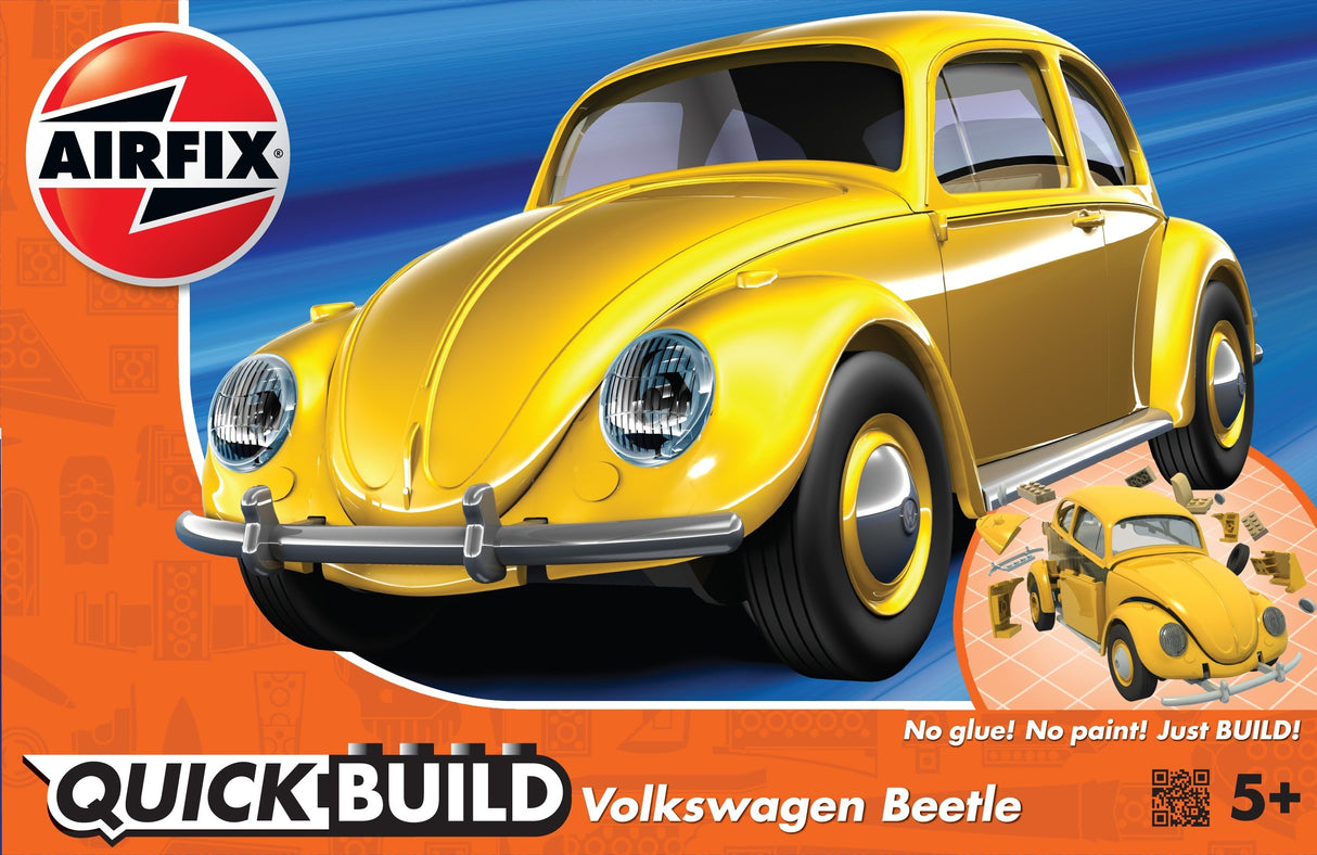 Airfix QUICK BUILD VW Beetle yellow J6023