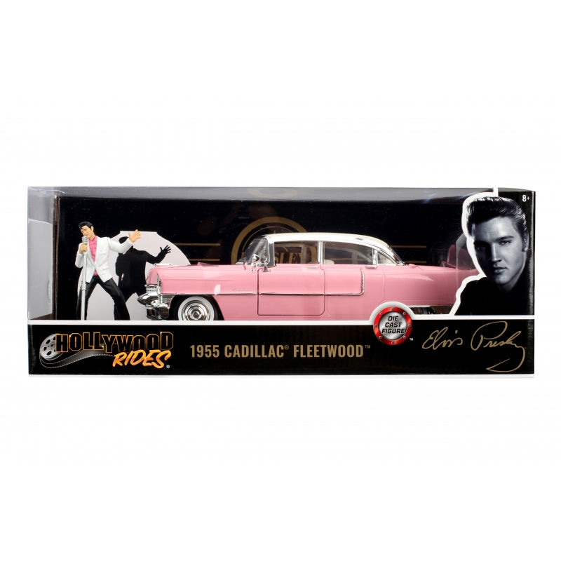 Jada 1:24 Elvis Presley 1955 Cadillac Fleetwood With Figure