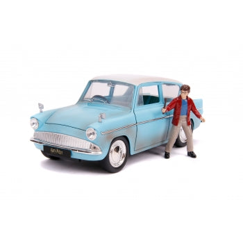 Hollywood Rides 1:24 1959 Ford Anglia with Harry Potter Figure