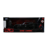 Hollywood Rides 1:24 The Batman Batmobile With Figure Diecast