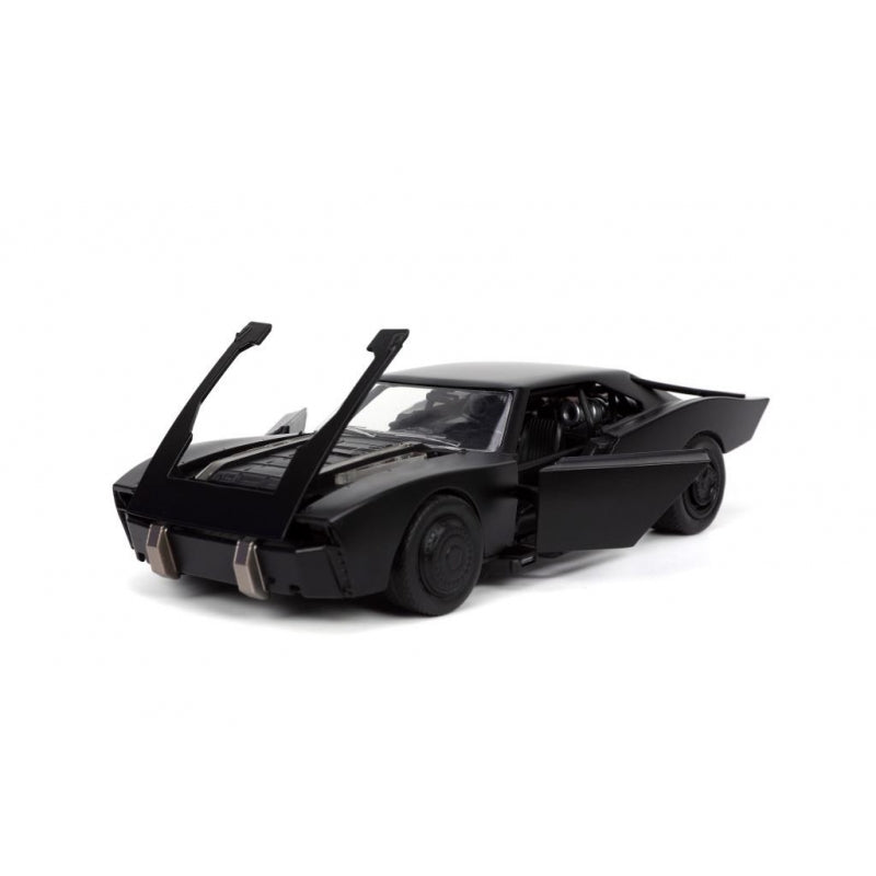 Hollywood Rides 1:24 The Batman Batmobile With Figure Diecast