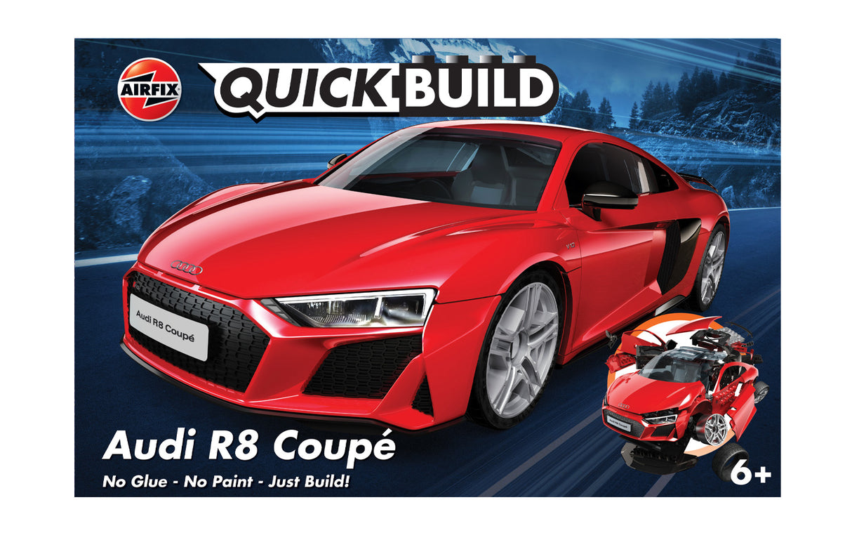 Airfix QUICKBUILD Audi R8 Coupé J6049