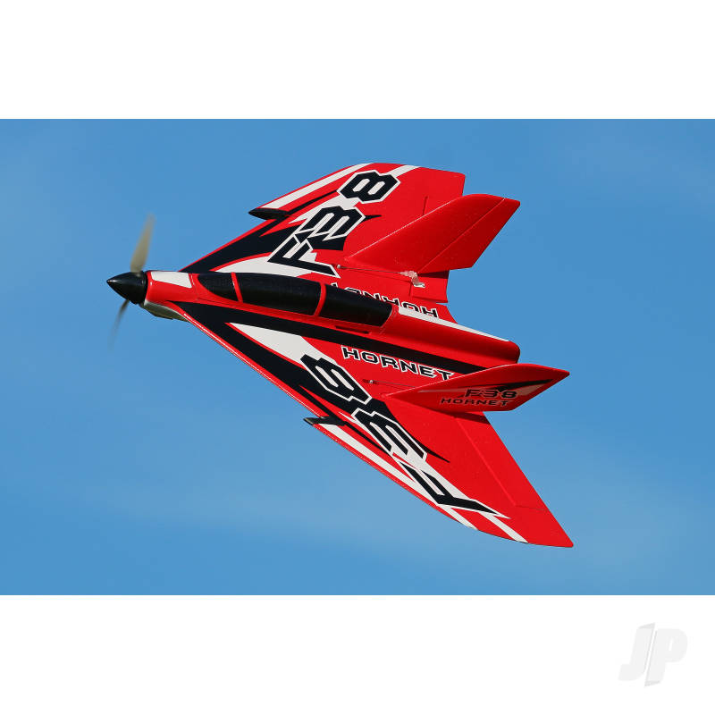 JP F-38 Hornet Delta Racer PNP Red (800mm)