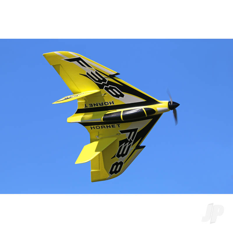 JP F-38 Hornet Delta Racer PNP Yellow (800mm)