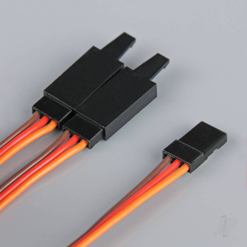 JR/Spektrum HD Y Lead with Clip 300mm