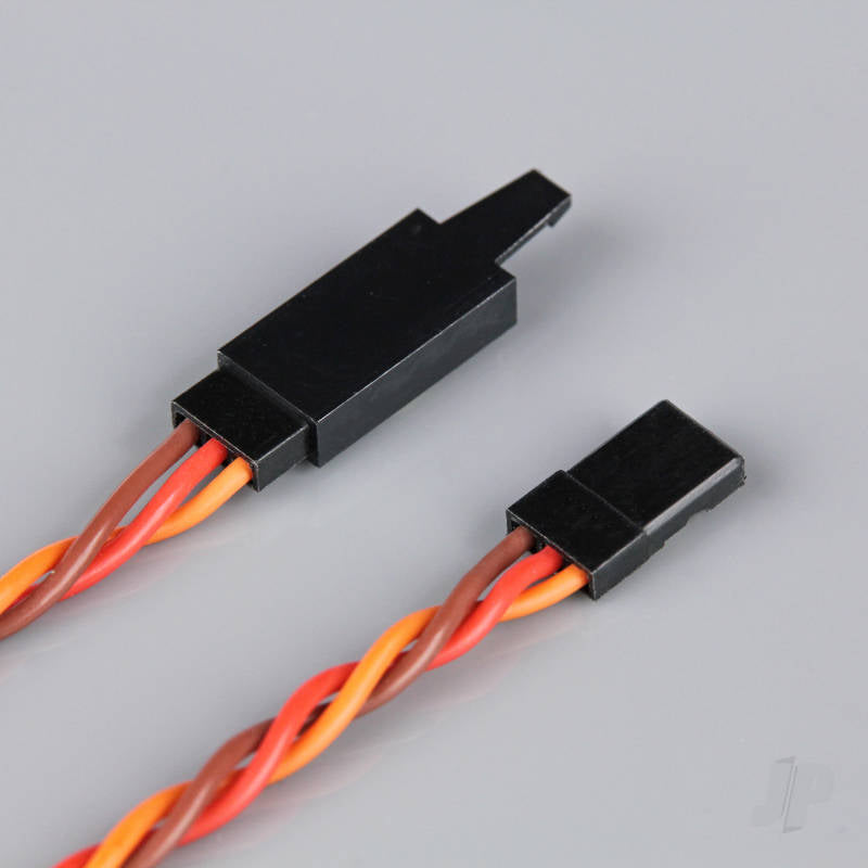 JR/Spektrum Twisted HD Extension Lead with Clip 900mm